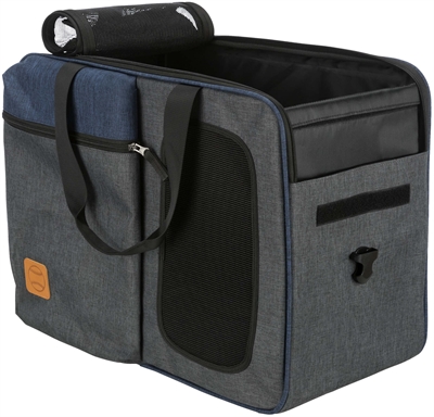 Trixie Hondentas Rugzak Tara 2 in 1 Grijs/Blauw 50x25x38 cm