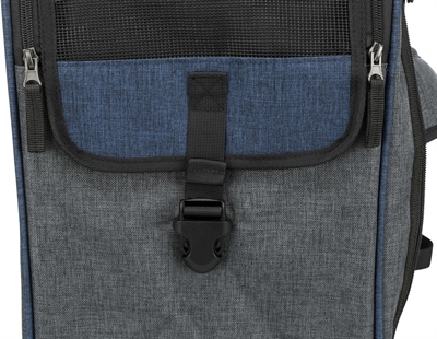 Trixie Hondentas Rugzak Tara 2 in 1 Grijs/Blauw 50x25x38 cm