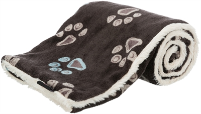 Trixie Hondendeken Jimmy Donkerbruin / Beige 100x70 cm — Comfortabele plek voor je hond