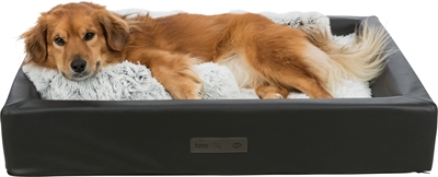 Trixie Hondenmand Remo Orthopedisch Zwart 90x70 cm — Comfortabele plek voor jouw hond
