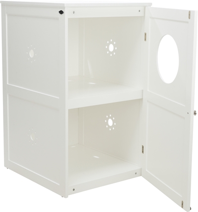 Trixie Kattenmand Huis XL Wit 58x53x90 CM