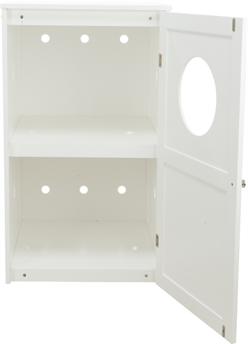 Trixie Kattenmand Huis XL Wit 58x53x90 cm