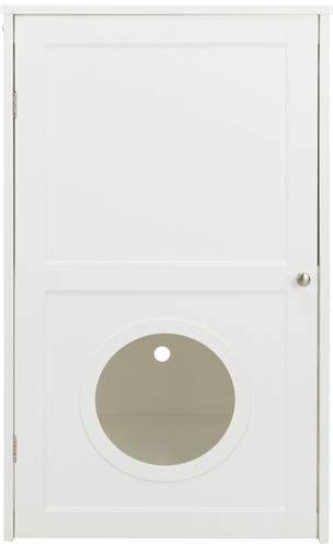 Trixie Kattenmand Huis XL Wit 58x53x90 cm