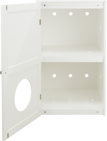 Trixie Kattenmand Huis XL Wit 58x53x90 cm