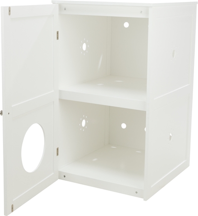 Trixie Kattenmand Huis XL Wit 58x53x90 cm