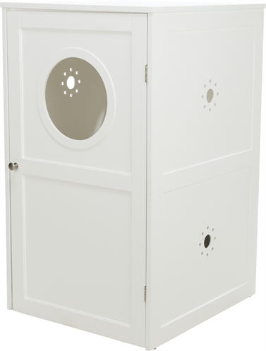 Trixie Kattenmand Huis XL Wit 58x53x90 cm