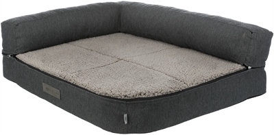 Trixie Hondenmand Sofa Bendson Orthopedisch Grijs 80x60 cm — Comfortabele rustplek voor je hond