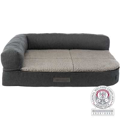 Trixie Vital Orthopedische Hondenmand Bendson Grijs 100x80 cm — Comfortabele plek voor een goede nachtrust