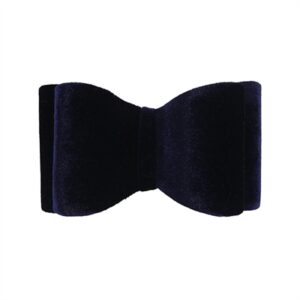 Cupid & Comet Luxury Vlinderstrik Fluweel Blauw S