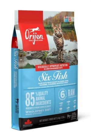Orijen Whole Prey 6 Fish Cat 5,4 KG
