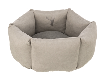 Trixie Hondenmand Leni Rond Zand / Grijs 50x50x20 CM