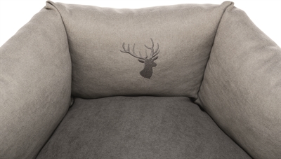 Trixie Hondenmand Leni Rond Zand/Grijs 50x50 cm — Comfortabele plek voor je hond