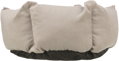 Trixie Hondenmand Leni Rond Zand/Grijs 50x50 cm — Comfortabele plek voor je hond