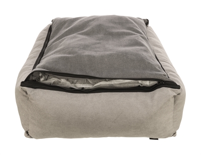 Trixie Hondenmand Leni Zand/Grijs 100x70 cm — Comfortabele ligplek voor jouw hond