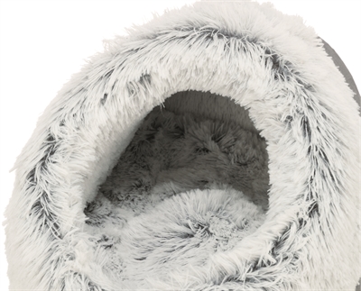 Trixie Kattenmand Iglo Harvey Grijs/Wit-Zwart 41x35x26 cm