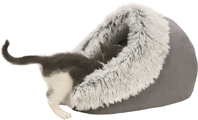 Trixie Kattenmand Iglo Harvey Grijs/Wit-Zwart 41x35x26 cm