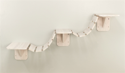 Trixie Klim/Klauterladder Wand Wit 150x30 cm voor katten