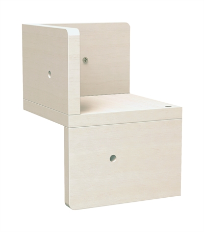 Trixie Muurelement 3 Hoek Wit 16x16x21 cm voor Kat