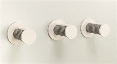 Trixie Set 3 Sisal Treden Wit/Grijs 22x18x18 cm