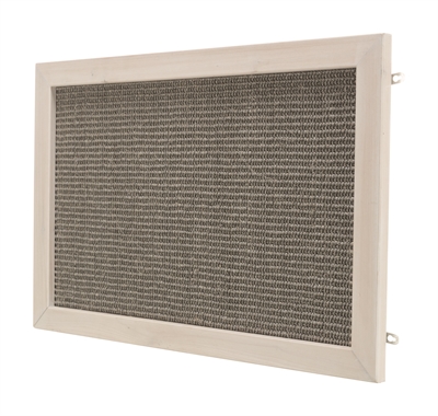 Trixie Krabplank Houten Frame Muurmontage 38x58 cm Grijs/Wit