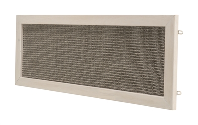 Trixie Krabplank Houten Frame Muurmontage 28x78 cm Grijs/Wit