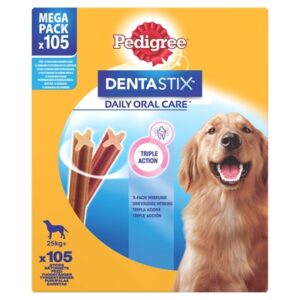 Pedigree Dentastix Maxi Actiepack 105 st 4050 gr Kauwsnacks voor honden