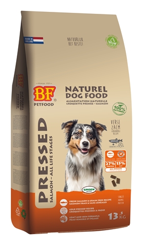 Bf Petfood Geperst Zalm Graanvrij 13,5 KG