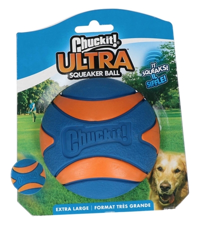 Chuckit Ultra Squeaker Bal XL 8 cm voor honden