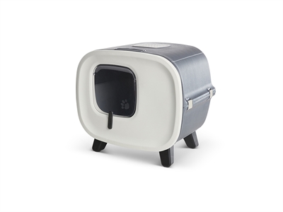 Savic Kattenbak Mira Deluxe Antraciet/Wit 55,5x44x49,5 cm