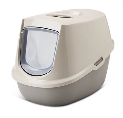 Savic Kattenbak Happy Planet Manon Mocca / Warmgrijs 54,5x39x39 CM