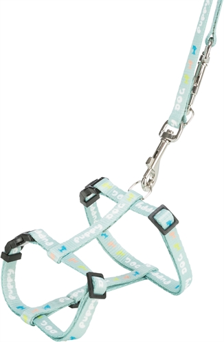 Trixie Hondentuig Junior Mintgroen 27-45 cm met Riem 2 m