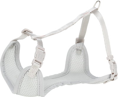 Trixie Puppy Softtuig met Riem Lichtgrijs 36-50 cm / 2 m