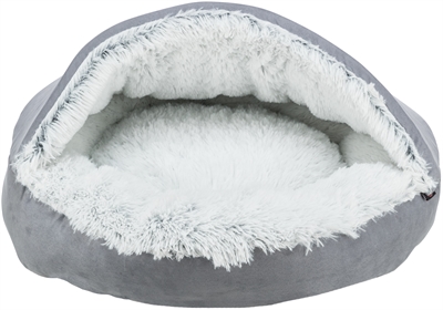 Trixie Hondenmand Donut Harvey Grijs/Wit-Zwart 70x70x19 CM — Knusse plek voor jouw hond