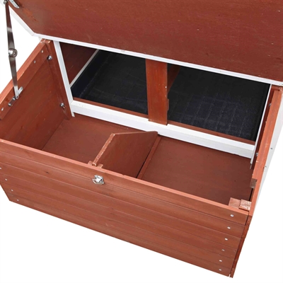 Trixie Natura Kippenhok Grenenhout 183x80x107 cm Bruin/Wit