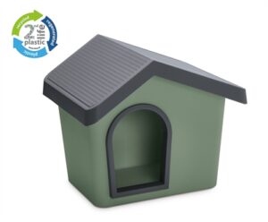 Imac Hondenhok Zeus 70 2ND Life Gerecycled Groen 72x62x62,5 CM