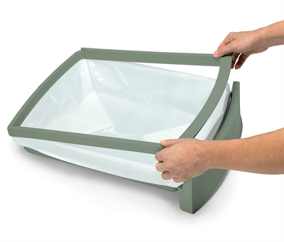 Imac Kattenbak Zuma 2ND Life Groen 56x40x42,5 cm met Schuiflade