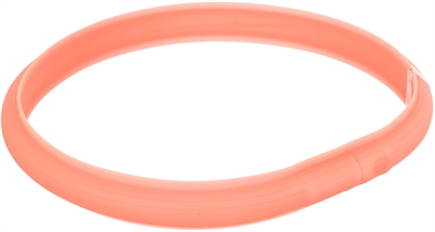 Trixie Lichtgevende Halsband Hond Koraal L-XL 70 cm 2 stuks