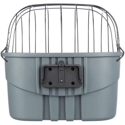 Trixie Stuur-Fietsmand Kunststof Grijs 42x30x39 cm Tot 5 KG