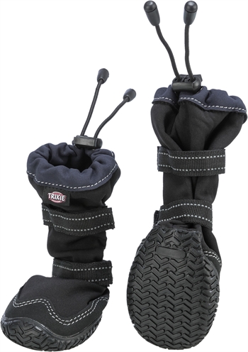 Trixie Pootbescherming Walker Active Long Zwart M 2 st hondenschoenen
