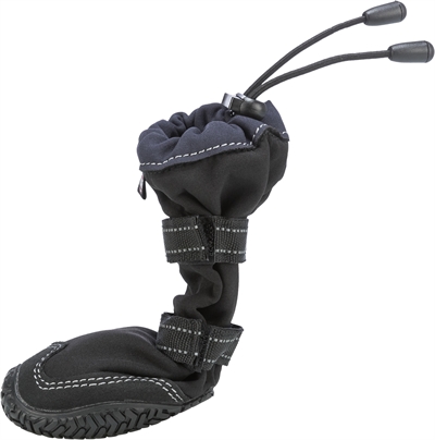 Trixie Pootbescherming Walker Active Long Zwart M 2 st hondenschoenen
