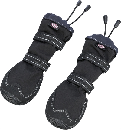 Trixie Pootbescherming Walker Active Long Zwart M-L 2 st