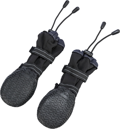 Trixie Pootbescherming Walker Active Long Zwart M-L 2 st