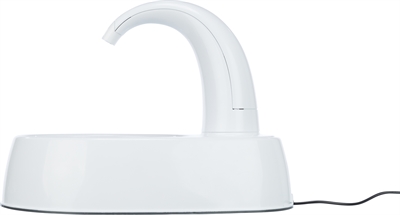 Trixie Drinkfontein Curved Stream 2,6 L Wit 25x35x24,5 CM