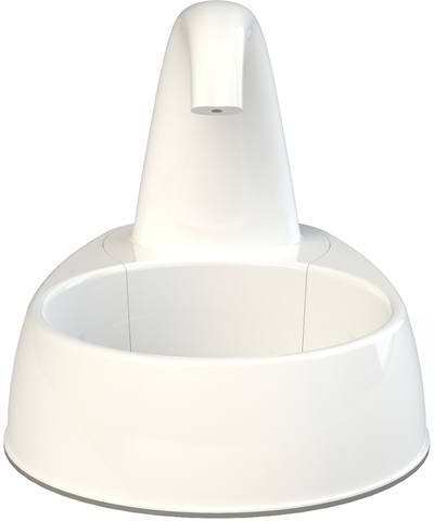 Trixie Drinkfontein Curved Stream 2,6 L Wit 25x35x24,5 CM