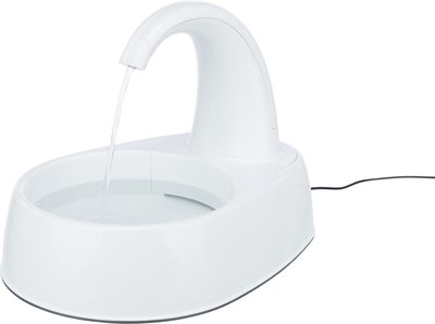 Trixie Drinkfontein Curved Stream 2,6 L Wit 25x35x24,5 CM