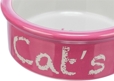 Trixie Keramische Voer- en Drinkbak Roze/Lichtgrijs 12 cm 300 ml 4st
