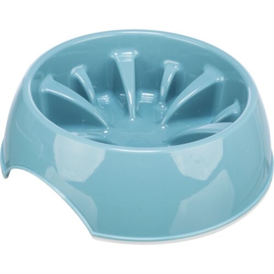Trixie Slowfeeding Voerbak Kunststof 16 cm 300 ml Assorti