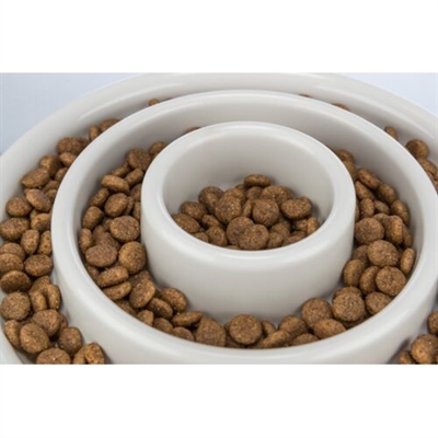 Trixie Slowfeeding Voerbak Kunststof 23 cm 450 ml Assorti