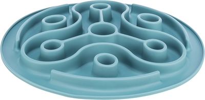 Trixie Voermat Slowfeeding TPE Blauw 28x28 cm