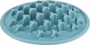 Trixie Voermat Slowfeeding Pillars Tpe Blauw 35x35 CM